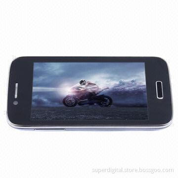 Touchscreen Mobile Phone, Dual-SIM/Standby, MTK6572M, Android 4.2.2 OS, Supports WiFi/Bluetooth/FM
